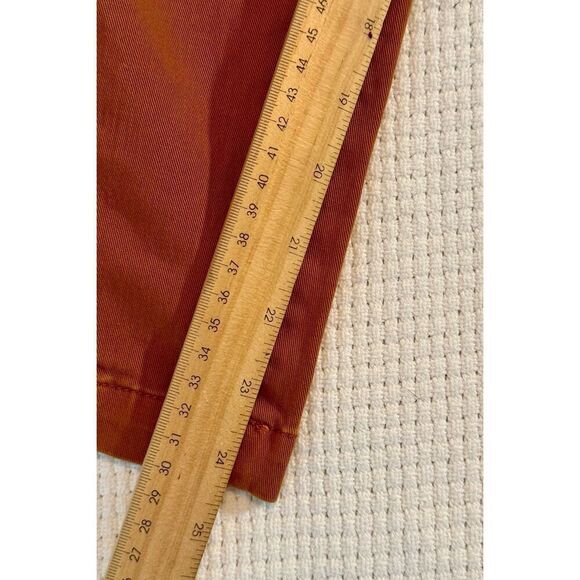 PrAna Women's Burnt Orange Button Up Utility Fly Pants Size 6 - Picture 6 of 8